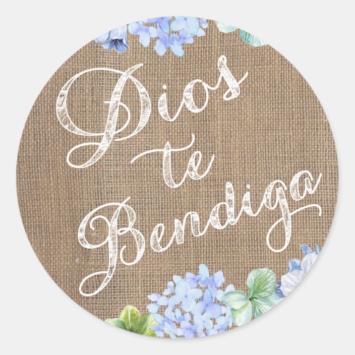 dios-te-bendiga-spanish-god-bless-baptism-stickers-zazzle-au