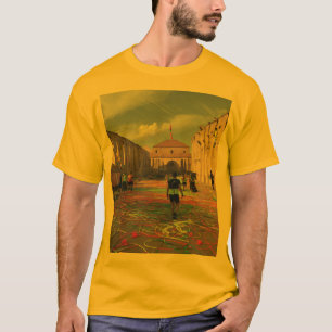 Dip yellow Half T-shirt Best stylish printed items
