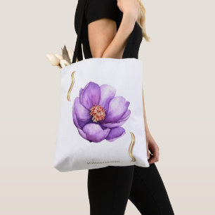 Dipladenia Floral Design – Tropical Tote Bag