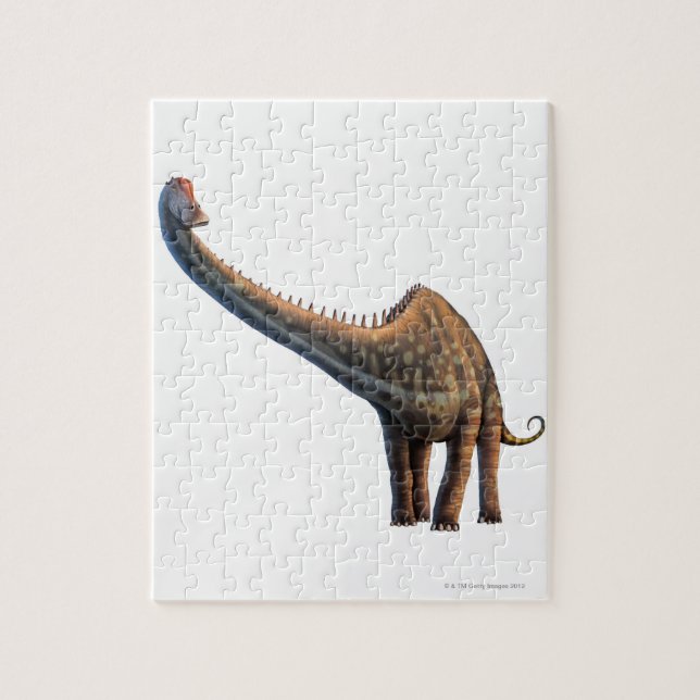 Diplodocus Jigsaw Puzzle (Vertical)