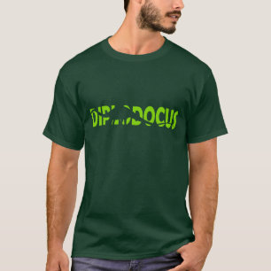 Diplodocus silhouette t shirt