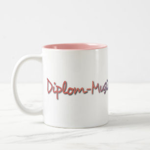 Diplom-Musiktheaterregisseur Two-Tone Coffee Mug