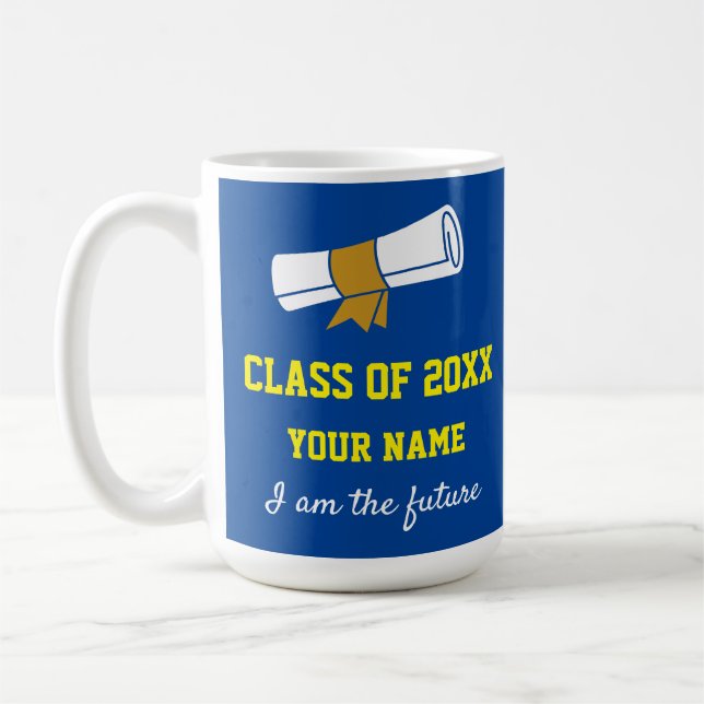 Diploma For The Graduate 15 oz Coffee Mug (Left)