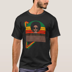 Dipped In Melanin Dipped In Melanin Brown Skin Bla T-Shirt