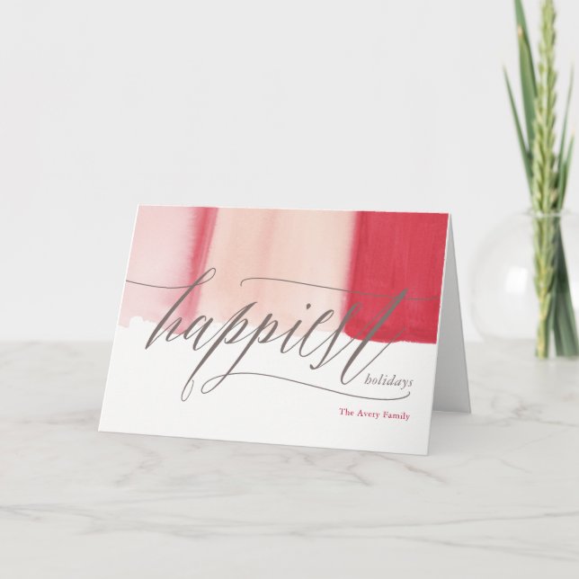 Dipped Stripes Card (Front)