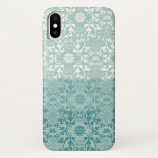 Dipped Vintage Elegant Chic Damask Lace Florals iPhone X Case
