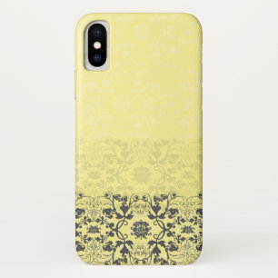 Dipped Vintage Elegant Chic Damask Lace Florals iPhone X Case