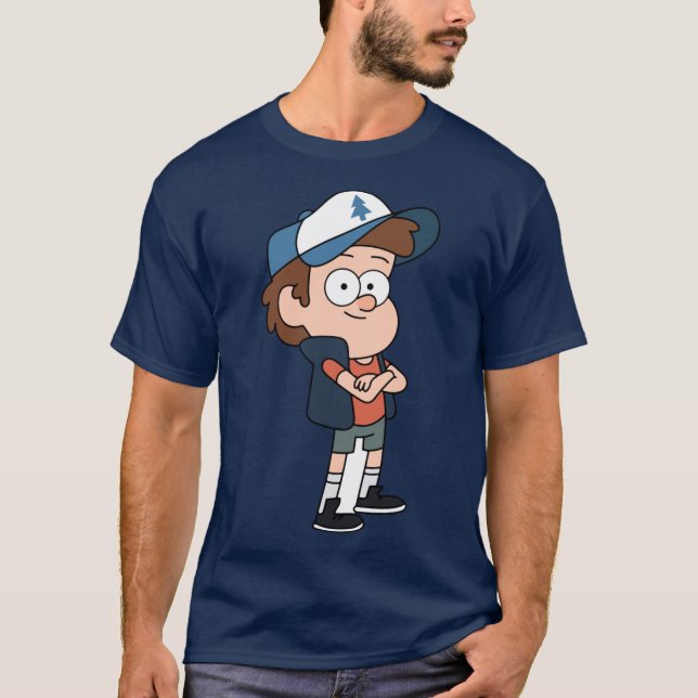 Dipper Pines Gravity Falls vintage T-Shirt (Front)