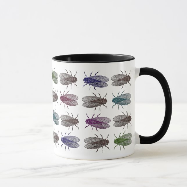 Dipterologist's Coffee Mug - Fruit Fly Laboratory (Right)