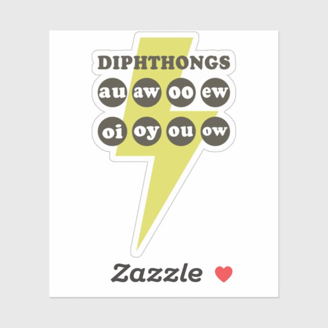 Dipthongs Learning English with phonics (Sheet)