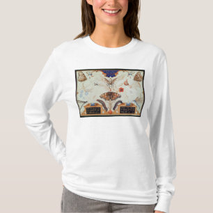 Diptych with flowers and insects, 1591 T-Shirt