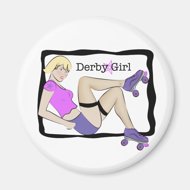 Dirby Girl Magnet (Front)