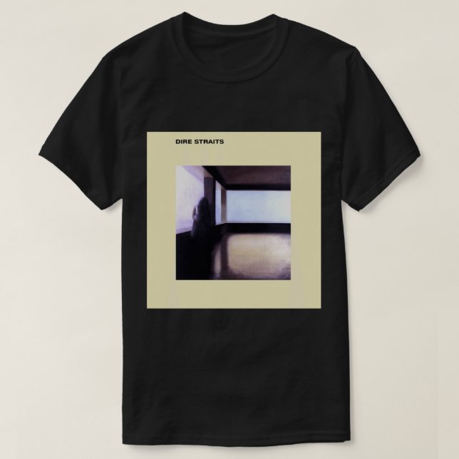 Dire Straits 1978 Debut    T-Shirt (Design Front)