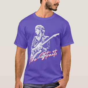 Dire Straits Retro Faded Style Fan Design T-Shirt