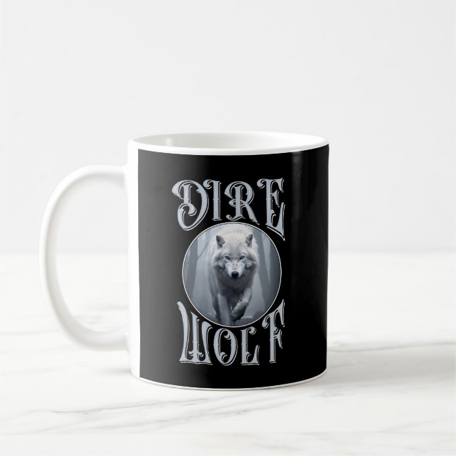 Dire wolf reunion coffee mug (Left)
