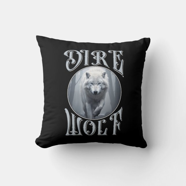 Dire wolf reunion cushion (Front)