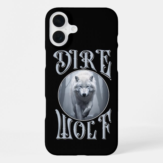 Dire wolf reunion iPhone case (Back)