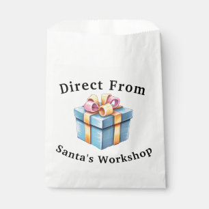 Direct From Santa's Workshop Favour Bag