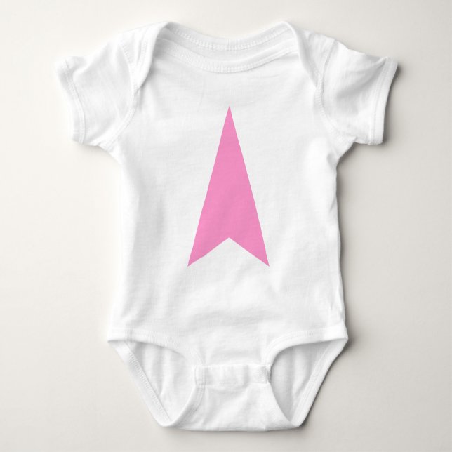 Direction Arrow Baby Bodysuit (Front)
