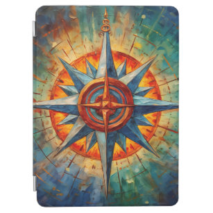 Direction in Chaos (Compass Rose) iPad Air Cover