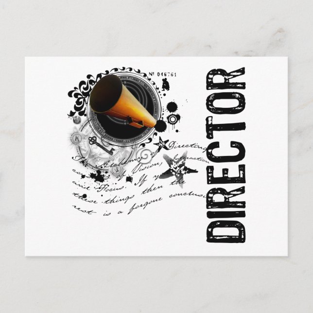 Director Alchemy Postcard (Front)