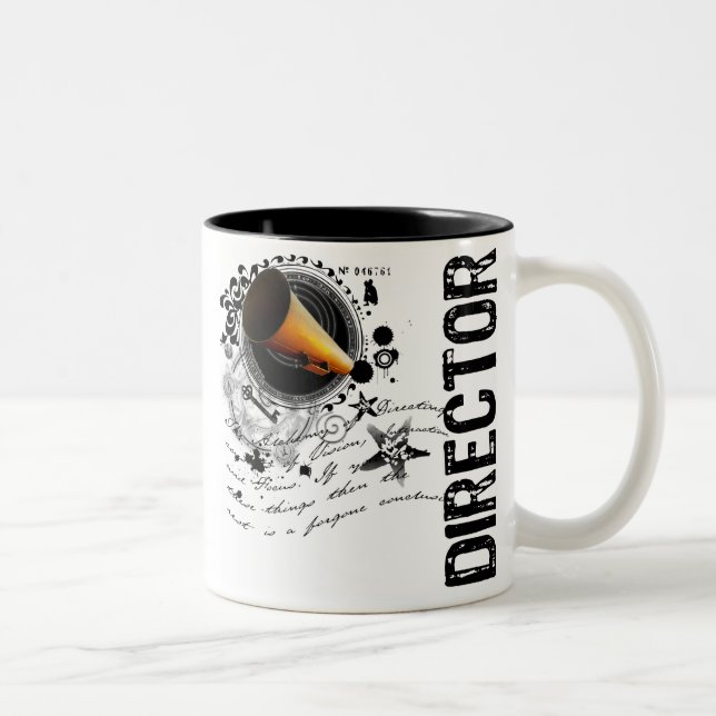 Director Alchemy Two-Tone Coffee Mug (Right)