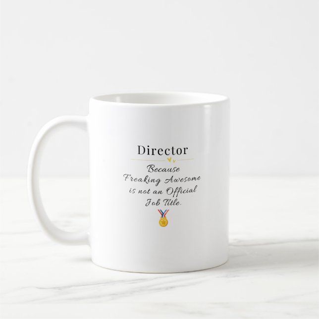 Director Coffee Mug (Left)
