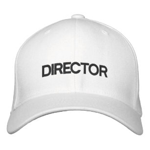 DIRECTOR EMBROIDERED HAT
