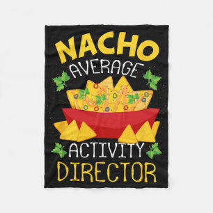 Director Nacho Average Activity Director Cinco De  Fleece Blanket