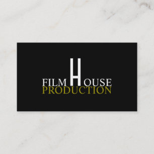 Director, Producer, Film, Movies Business Card