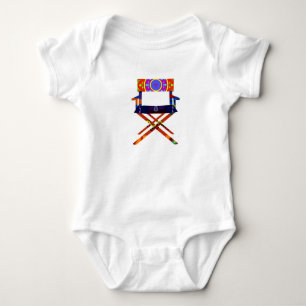 Director's chair baby bodysuit