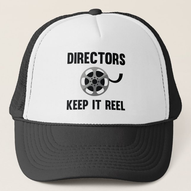 Directors Keep It Reel Trucker Hat (Front)