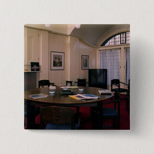 Director's Room 15 Cm Square Badge (Front)