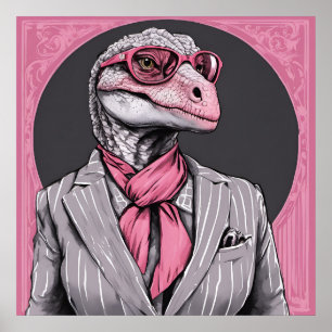 Directrix Dinosaur Art Print