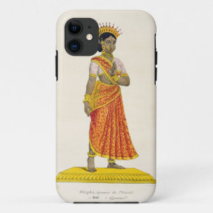 Dirgha wife of Nirriti, engraved by C. de Motte (1 iPhone 11 Case
