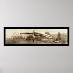 Dirigible Shenandoah Disaster Photo 1925 Poster