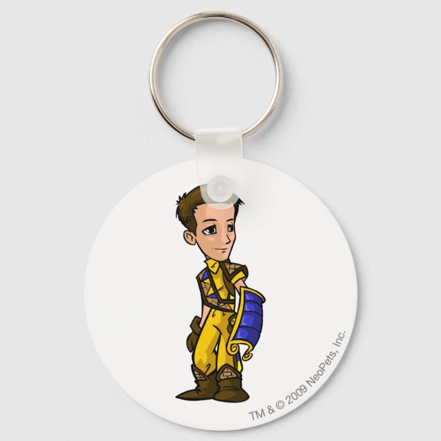 Dirigibles Lost Desert Staff Player Key Ring (Front)