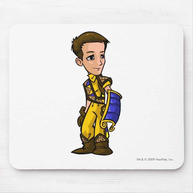 Dirigibles Lost Desert Staff Player Mouse Pad (Front)