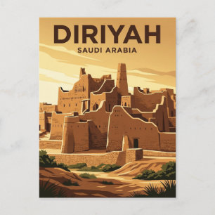 Diriyah (At-Turaif District) Saudi Arabia Postcard