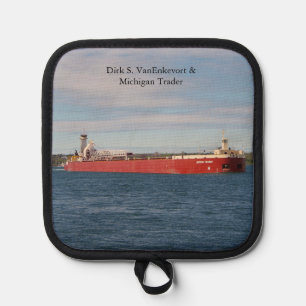 Dirk S VanEnkevort & Michigan Trader pot holder
