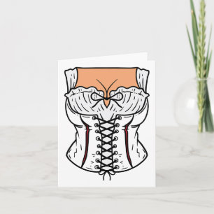 Dirndl Dress Costume Diy Easy Lazy Halloween Card