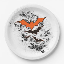 dirt bats Halloween party supplies white