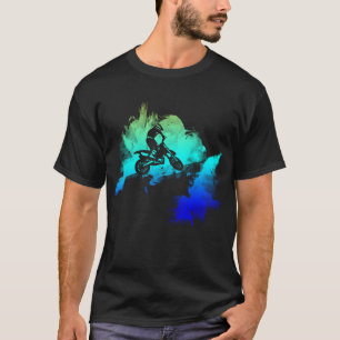 Dirt Bike and Motocross Graphic Design T-Shirt