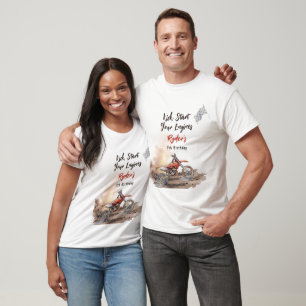 Dirt Bike Any Age Birthday T-Shirt