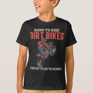 Dirt Bike Boy Motocross Lover T-Shirt