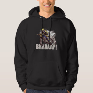 Dirt Bike Brraaap Motocross Outdoor For Men Women Hoodie