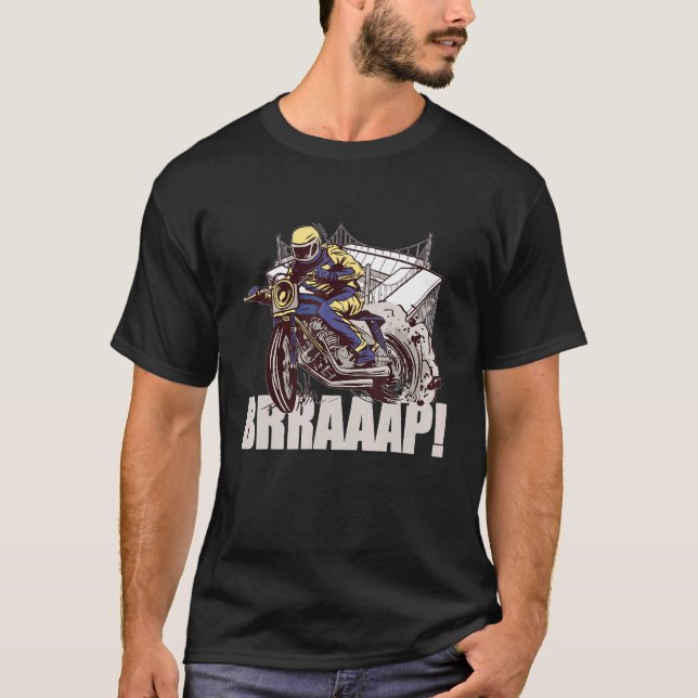 Dirt Bike Brraaap Motocross Outdoor For Men Women  T-Shirt (Front)