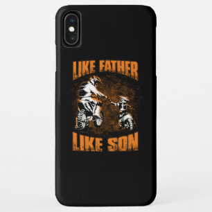 Dirt Bike Dad FD Black iPhone XS Max Case