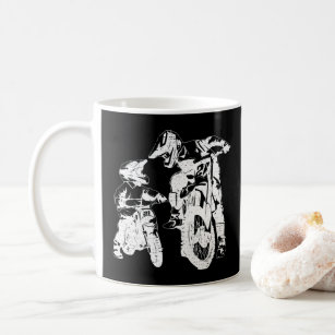 Dirt Bike Dad Motocross Motorcycle Biker Father Coffee Mug
