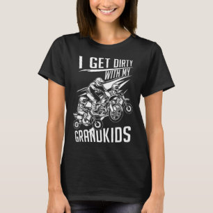 Dirt Bike Grandkids Biker Mx Motocross Dirt Bikin T-Shirt